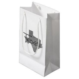 Texas with Chalkboard Background Gift Bag