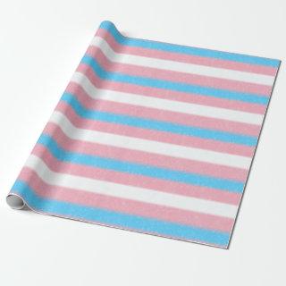 Textured Transgender Pride Flag Colors Stripes