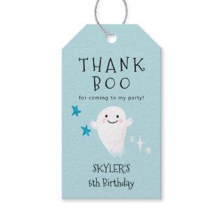 Thank Boo | Halloween Boy Birthday Party  Gift Tags