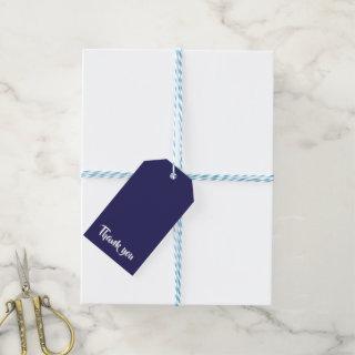 Thank You Blue #26235C Gift Tags
