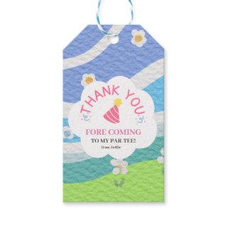 Thank you fore coming to my par-tee kids party  gift tags
