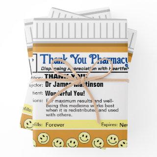 Thank You Pharmacy  Sheets