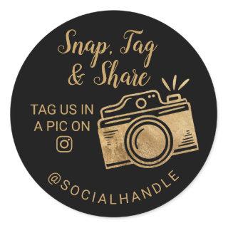 Thank You Snap, Tag & Share Social Media Camera