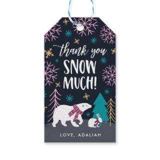 Thank You Snow Much Gift Tags