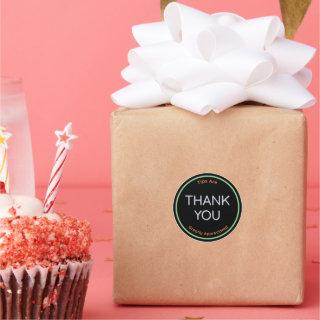 Thank You Tips Greatly Appreciated Delivery Driver Classic Round Sticker