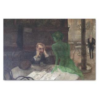 The Absinthe Drinker  Tissue Paper