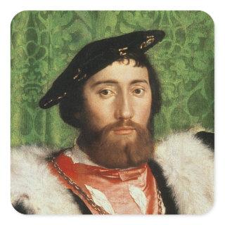 The Ambassadors, 1533 Square Sticker