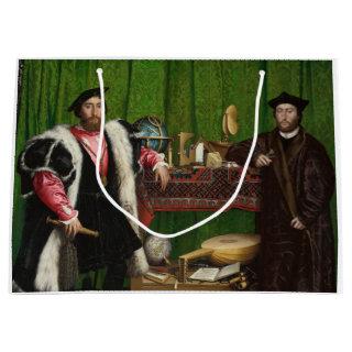 The Ambassadors, Holbein the Younger Large Gift Bag
