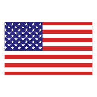 The American Flag Rectangular Sticker