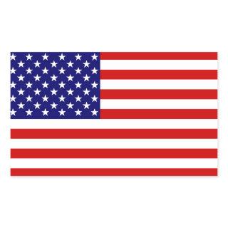 The American Flag Rectangular Sticker