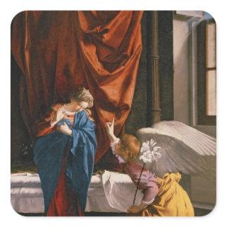 The Annunciation, c.1623 Square Sticker