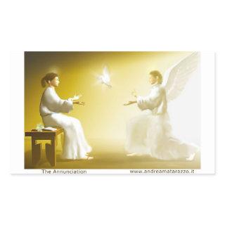 The Annunciation  Rectangular Sticker