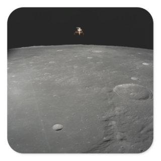 The Apollo 12 lunar module Intrepid Square Sticker