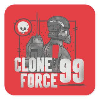 The Bad Batch | Clone Force 99 - Echo Square Sticker