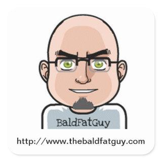The Bald Fat Guy Stickers