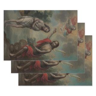 The Baptism of Christ by Nicolás Enríquez  Sheets