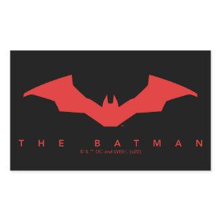 The Batman Bat Logo Rectangular Sticker