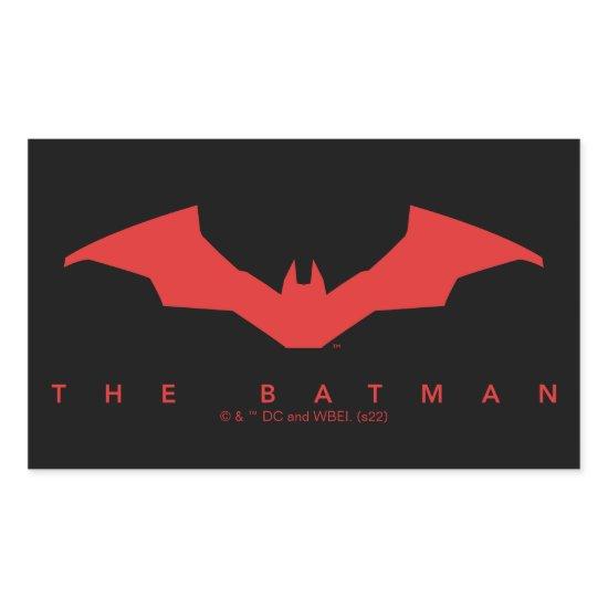 The Batman Bat Logo Rectangular Sticker