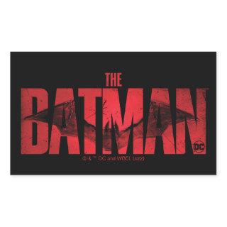 The Batman Theatrical Logo Rectangular Sticker