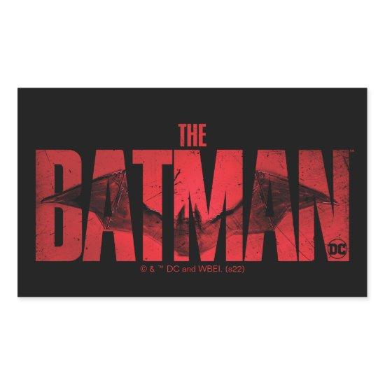 The Batman Theatrical Logo Rectangular Sticker