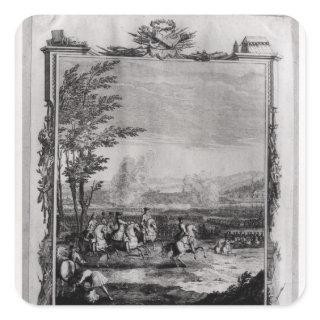 The Battle of Blenheim Square Sticker