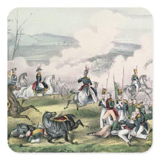 The Battle of Palo Alto, California, 8th May 1846 Square Sticker