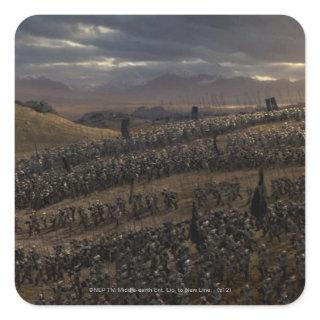 The Battle of the Pelennor Fields Square Sticker