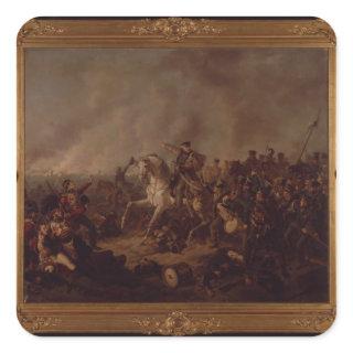 The Battle of Waterloo Square Sticker
