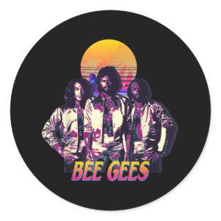 The Bee Gees Live For Men And Women Classic Round Sticker