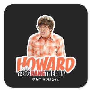 The Big Bang Theory | Howard Square Sticker
