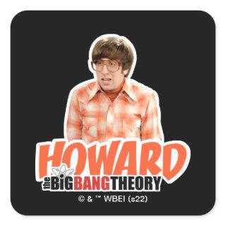 The Big Bang Theory | Howard Square Sticker