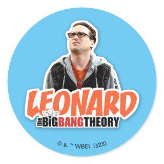 The Big Bang Theory | Leonard Classic Round Sticker