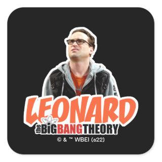 The Big Bang Theory | Leonard Square Sticker