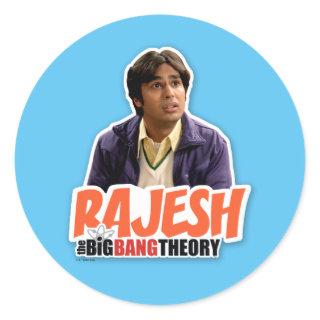 The Big Bang Theory | Rajesh Classic Round Sticker
