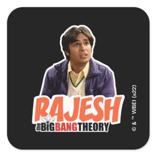 The Big Bang Theory | Rajesh Square Sticker