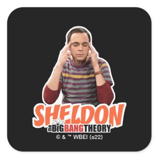 The Big Bang Theory | Sheldon Square Sticker