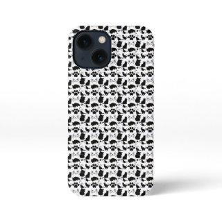 THE BLACK CATS PATTERNS    iPhone 13 MINI CASE