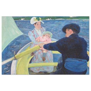 The Boating Party, Mary Cassatt Tissue Paper