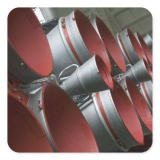 The boosters of the Soyuz TMA-14 spacecraft 3 Square Sticker