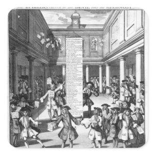The Bubblers Bubbl'd, 1720 Square Sticker