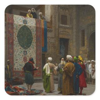 The Carpet Merchant, c.1887 (oil on canvas) Square Sticker