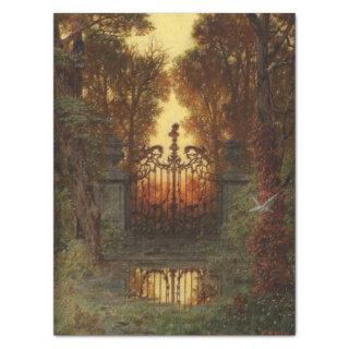 The Castle Gate (by Ferdinand Knab) Tissue Paper