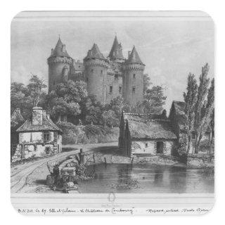 The Castle of Combourg Square Sticker
