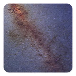 The center of our Milky Way Galaxy Square Sticker