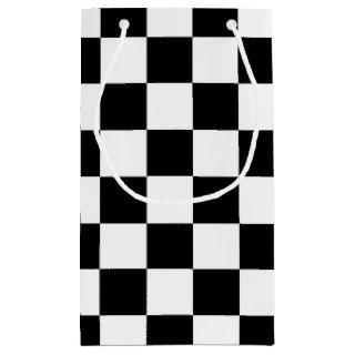 The Checker Flag Small Gift Bag
