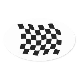 The Checkered Flag Sticker