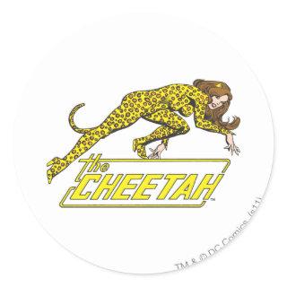 The Cheetah Classic Round Sticker