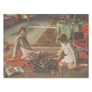 The Chess Players (by John Lavery) Tissue Paper