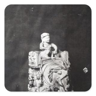 The Chessboard of Charlemagne' Square Sticker