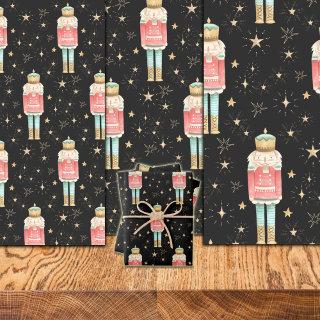 The Christmas Nutcracker Gold Starry Night  Sheets